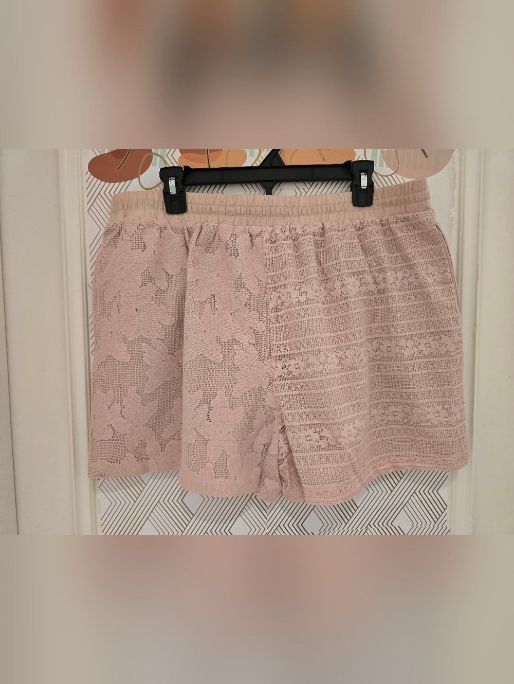 And Now This Women's Drawstring Soft Lace Shorts, Macy's Exclusive - Picture 6 of 8